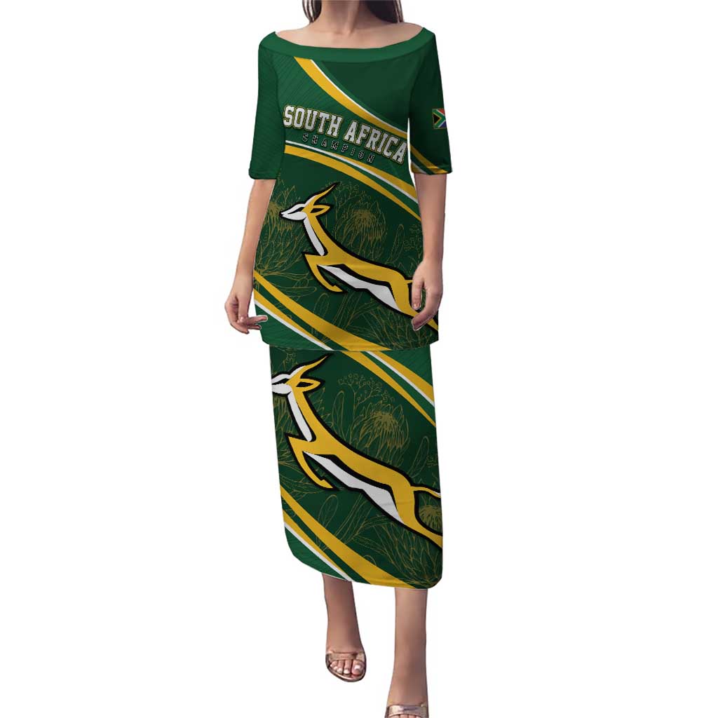 South Africa Rugby Personalized Bokke Puletasi Springboks - Stronger Together - Aussie Hoodie