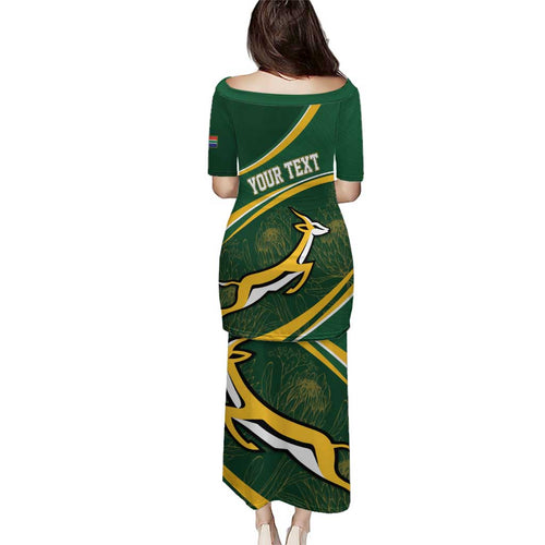 South Africa Rugby Personalized Bokke Puletasi Springboks - Stronger Together - Aussie Hoodie