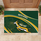 South Africa Rugby Personalized Bokke Rubber Doormat Springboks - Stronger Together - Aussie Hoodie