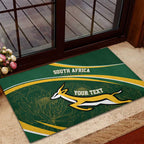 South Africa Rugby Personalized Bokke Rubber Doormat Springboks - Stronger Together - Aussie Hoodie