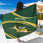 South Africa Rugby Personalized Bokke Sarong Springboks - Stronger Together - Aussie Hoodie