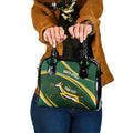 South Africa Rugby Personalized Bokke Shoulder Handbag Springboks - Stronger Together - Aussie Hoodie