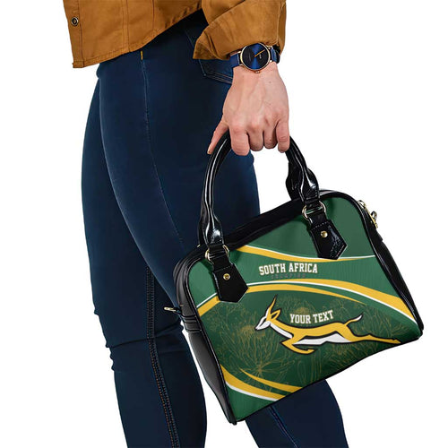 South Africa Rugby Personalized Bokke Shoulder Handbag Springboks - Stronger Together - Aussie Hoodie