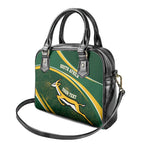 South Africa Rugby Personalized Bokke Shoulder Handbag Springboks - Stronger Together - Aussie Hoodie