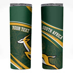 South Africa Rugby Personalized Bokke Skinny Tumbler Springboks - Stronger Together - Aussie Hoodie
