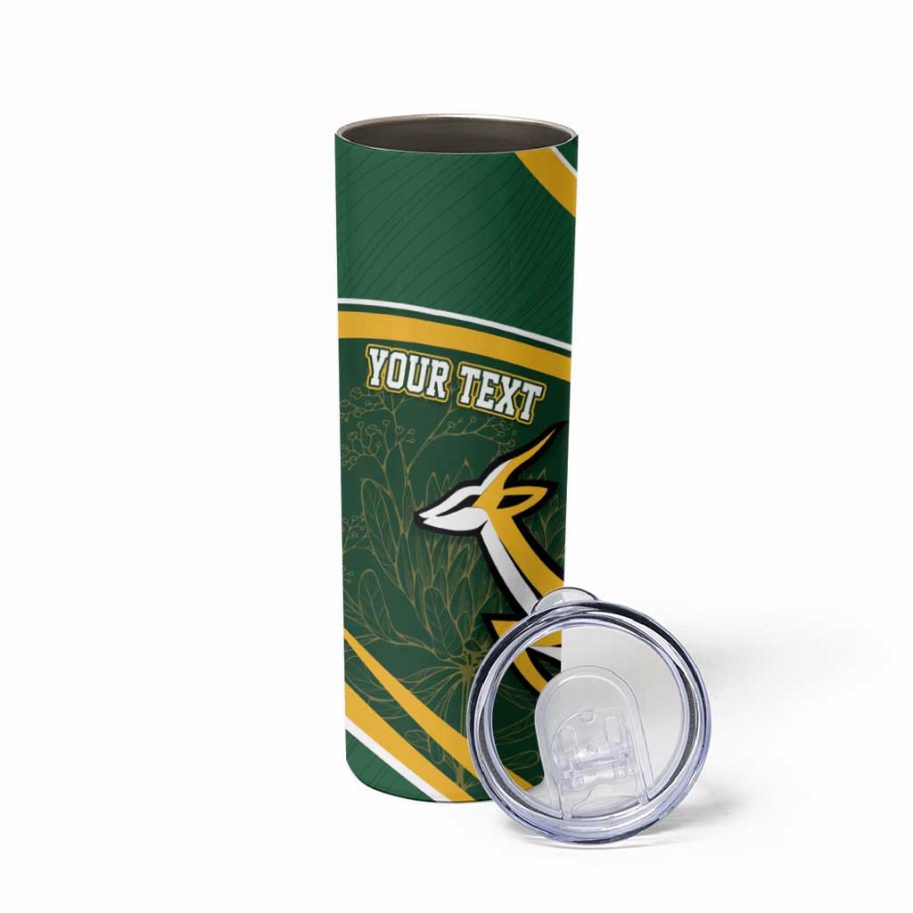 South Africa Rugby Personalized Bokke Skinny Tumbler Springboks - Stronger Together - Aussie Hoodie