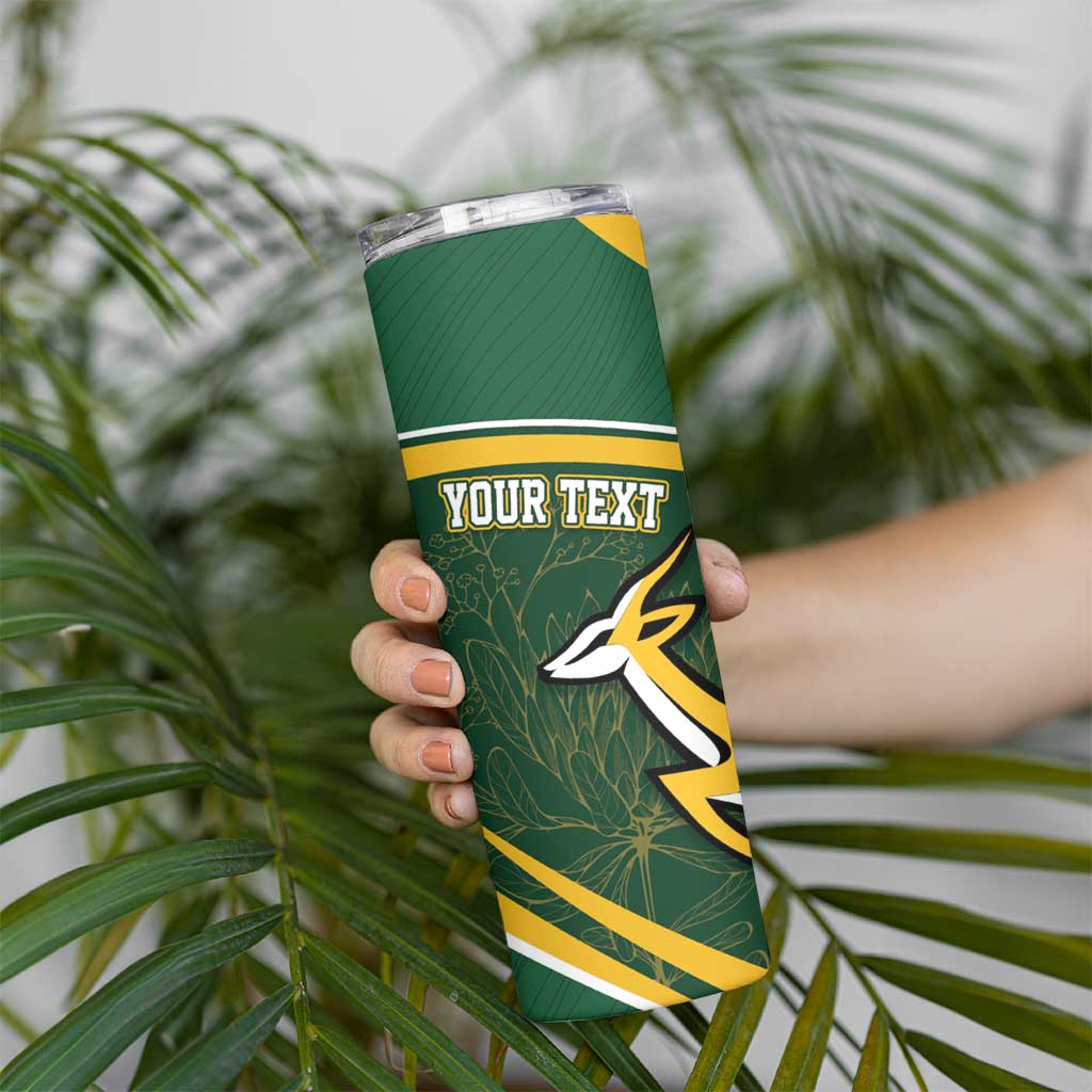 South Africa Rugby Personalized Bokke Skinny Tumbler Springboks - Stronger Together - Aussie Hoodie