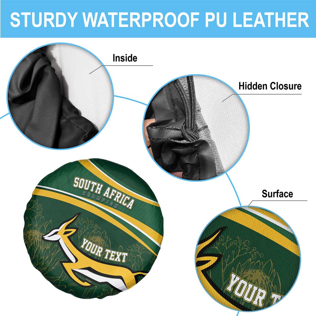 South Africa Rugby Personalized Bokke Spare Tire Cover Springboks - Stronger Together - Aussie Hoodie