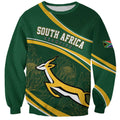 South Africa Rugby Personalized Bokke Sweatshirt Springboks - Stronger Together - Aussie Hoodie