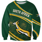 South Africa Rugby Personalized Bokke Sweatshirt Springboks - Stronger Together - Aussie Hoodie