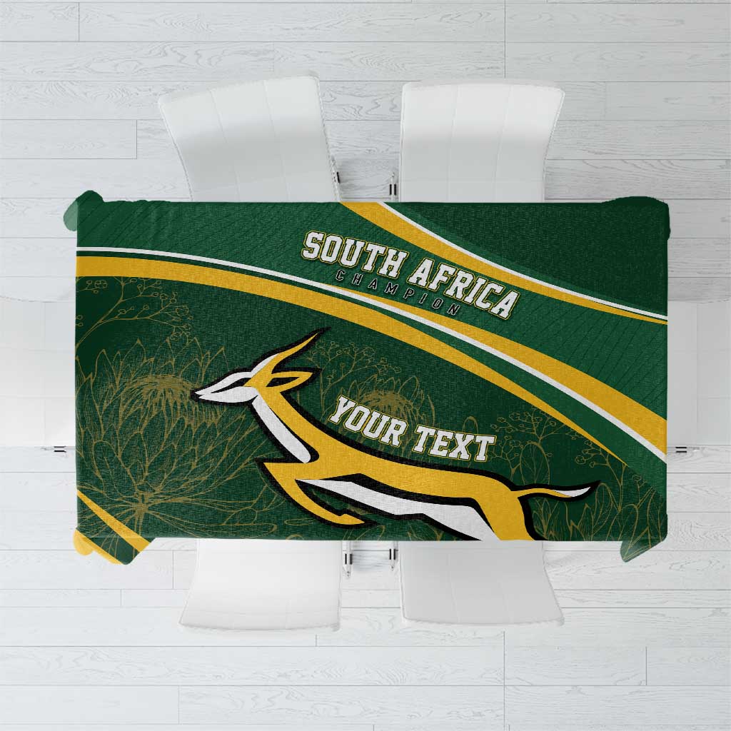 South Africa Rugby Personalized Bokke Tablecloth Springboks - Stronger Together - Aussie Hoodie