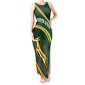 South Africa Rugby Personalized Bokke Tank Maxi Dress Springboks - Stronger Together - Aussie Hoodie