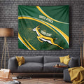South Africa Rugby Personalized Bokke Tapestry Springboks - Stronger Together - Aussie Hoodie