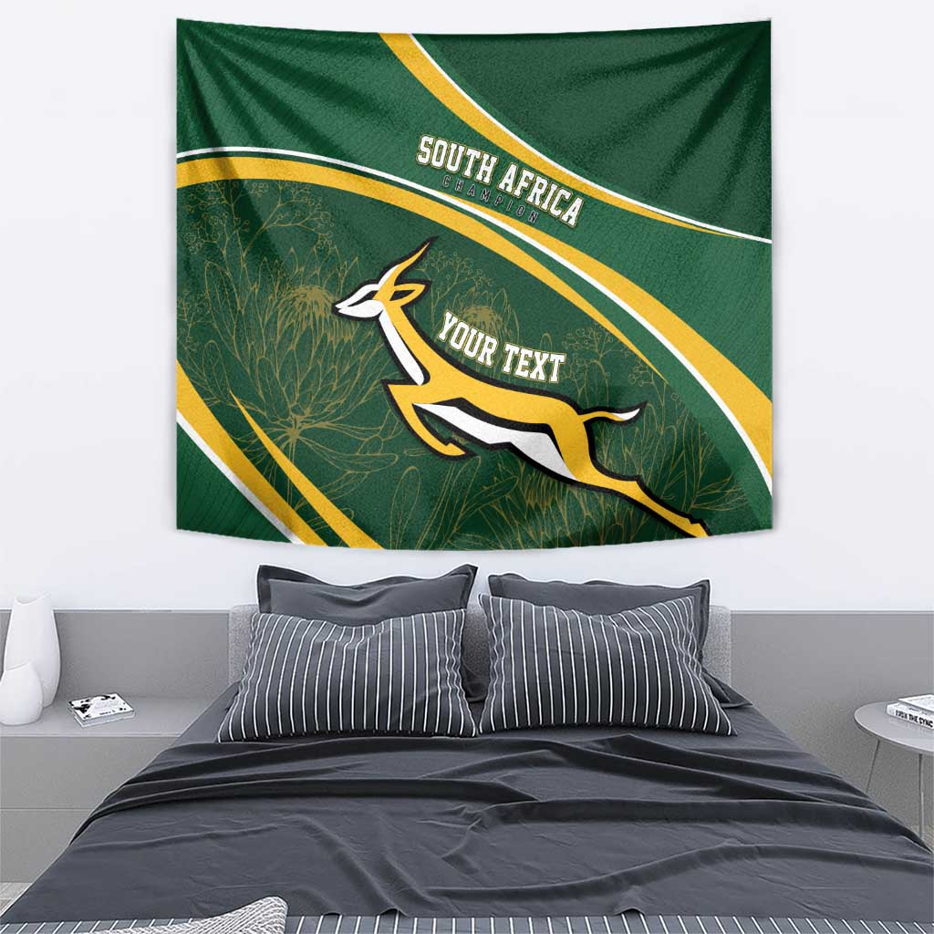 South Africa Rugby Personalized Bokke Tapestry Springboks - Stronger Together - Aussie Hoodie
