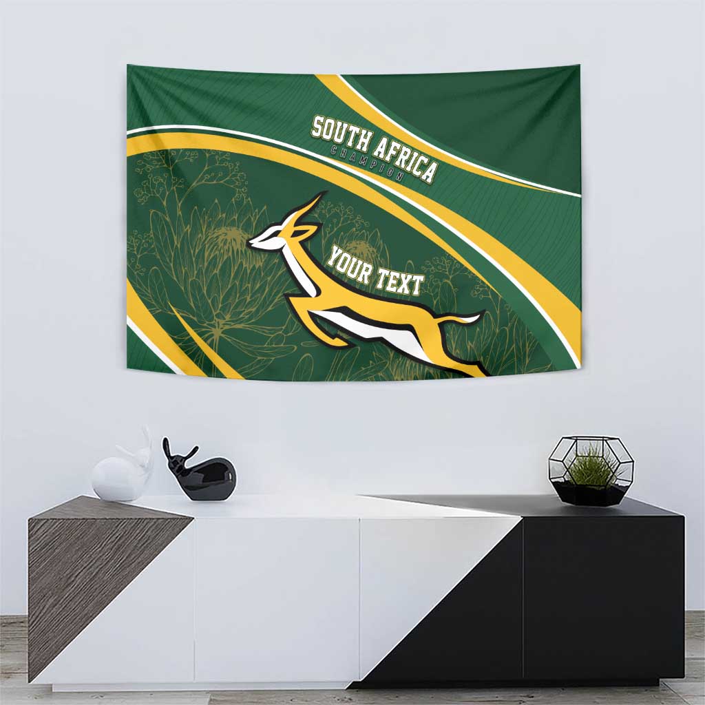 South Africa Rugby Personalized Bokke Tapestry Springboks - Stronger Together - Aussie Hoodie