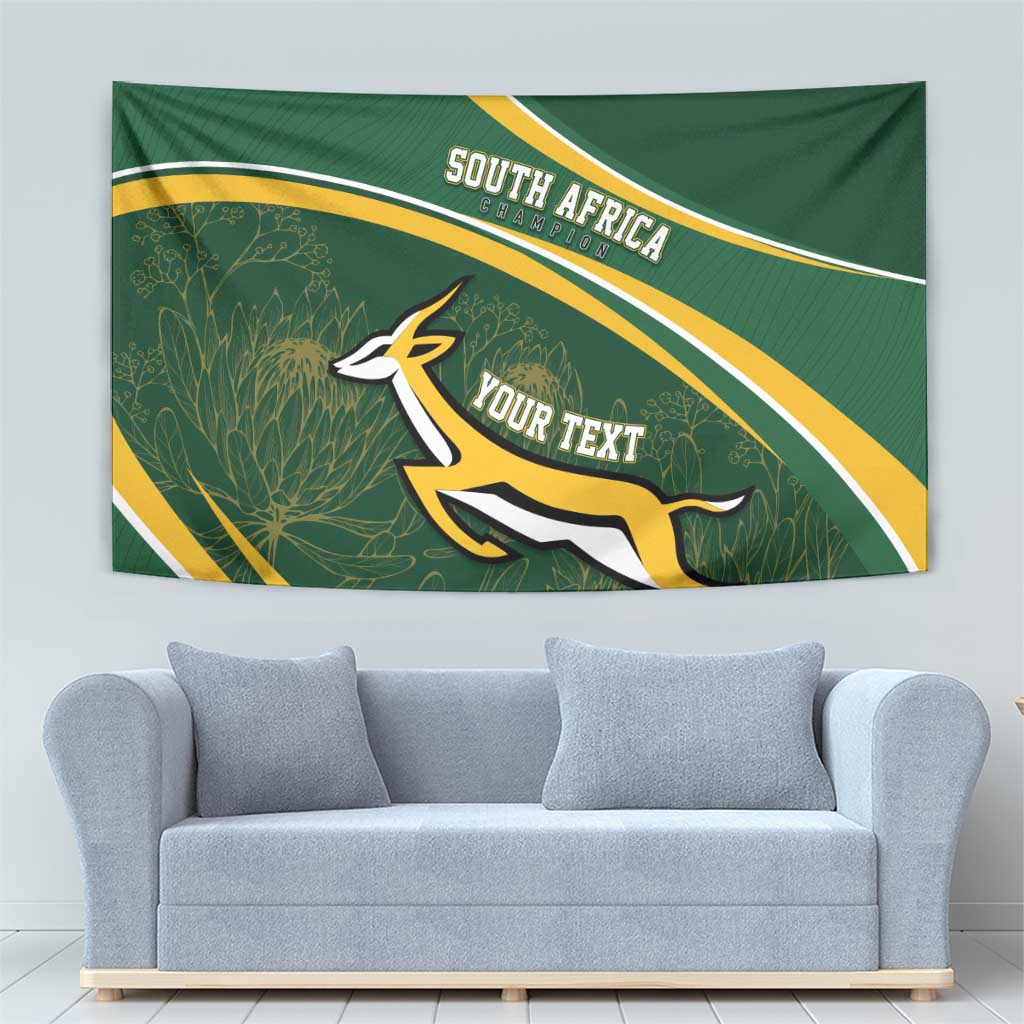 South Africa Rugby Personalized Bokke Tapestry Springboks - Stronger Together - Aussie Hoodie