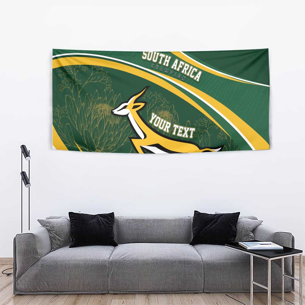 South Africa Rugby Personalized Bokke Tapestry Springboks - Stronger Together - Aussie Hoodie