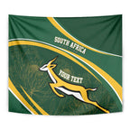 South Africa Rugby Personalized Bokke Tapestry Springboks - Stronger Together - Aussie Hoodie