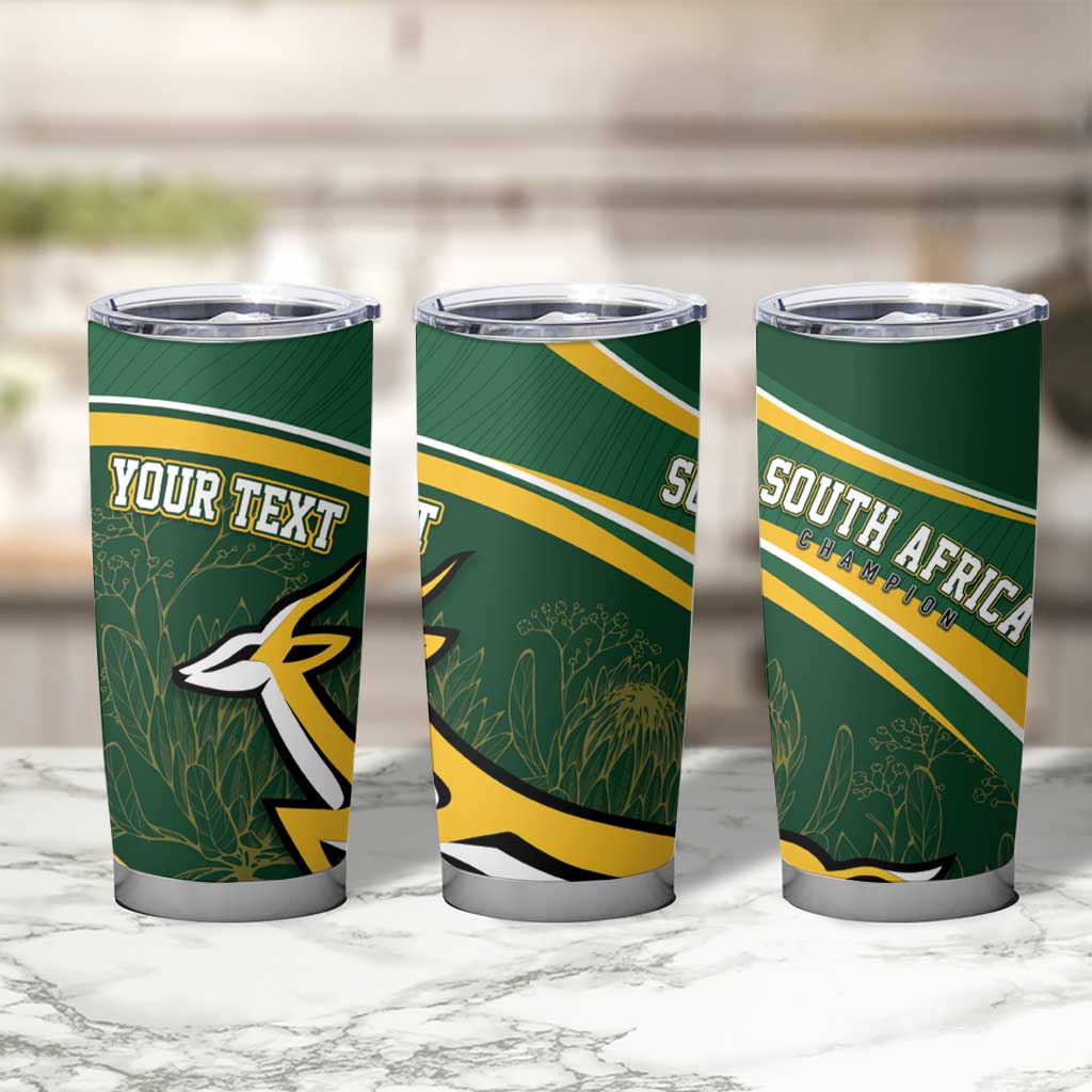 South Africa Rugby Personalized Bokke Tumbler Cup Springboks - Stronger Together - Aussie Hoodie