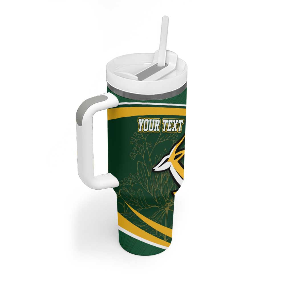 South Africa Rugby Personalized Bokke Tumbler With Handle Springboks - Stronger Together - Aussie Hoodie