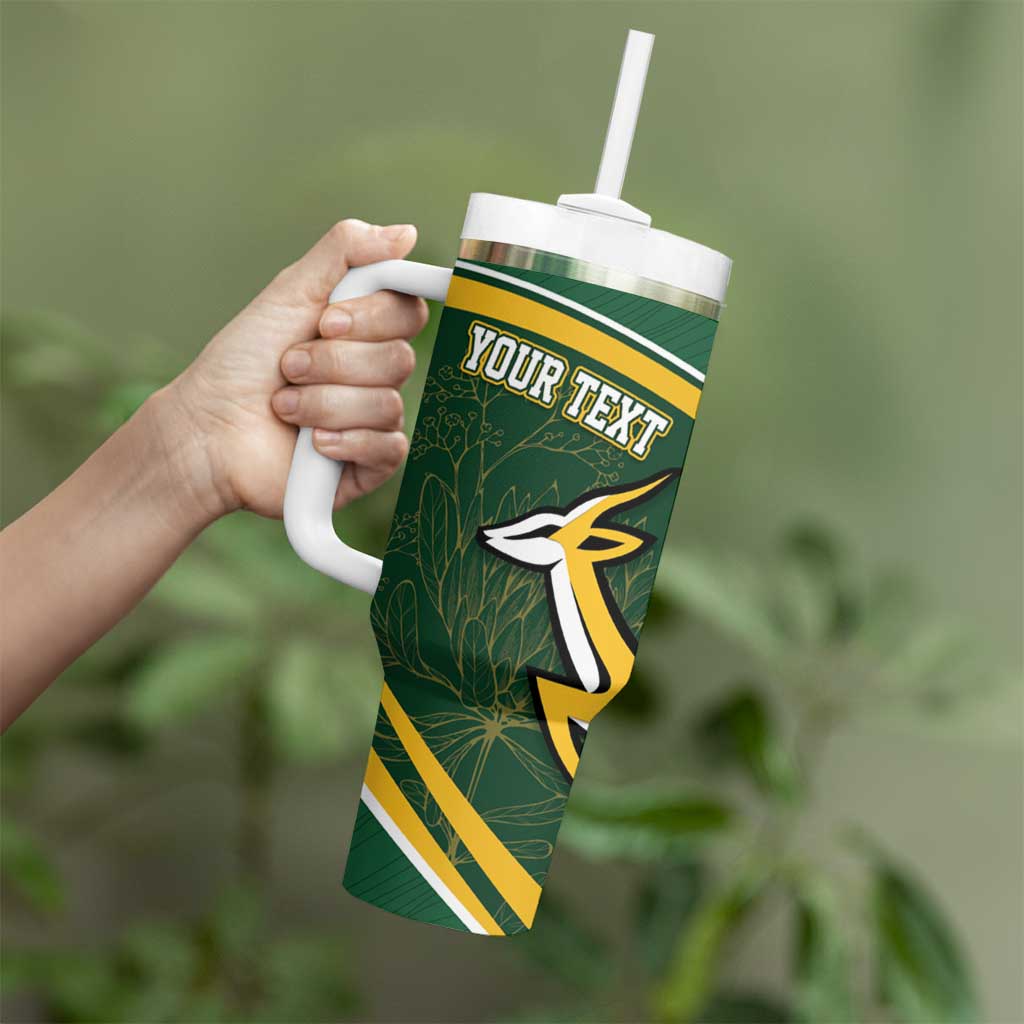 South Africa Rugby Personalized Bokke Tumbler With Handle Springboks - Stronger Together - Aussie Hoodie