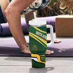 South Africa Rugby Personalized Bokke Tumbler With Handle Springboks - Stronger Together - Aussie Hoodie