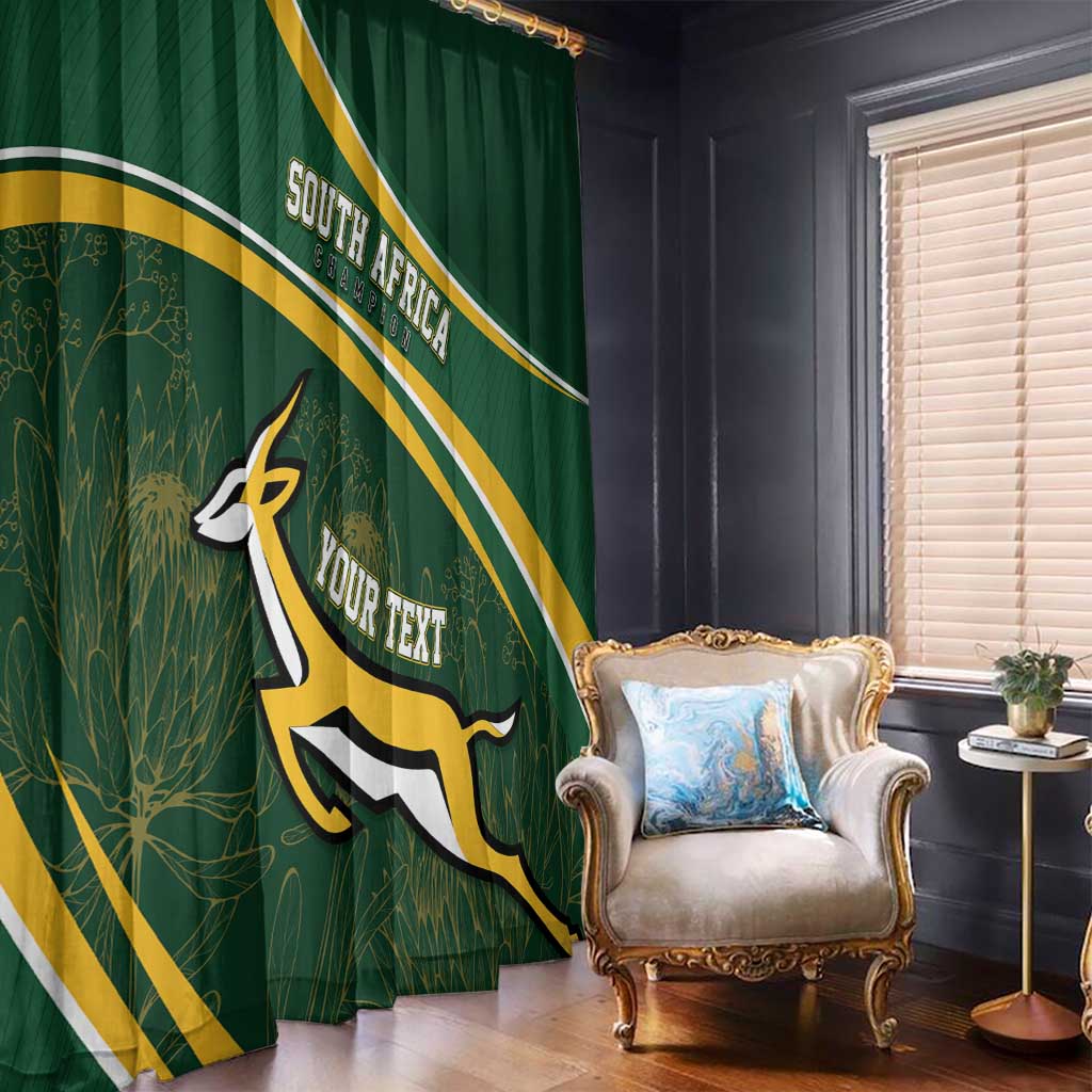 South Africa Rugby Personalized Bokke Window Curtain Springboks - Stronger Together - Aussie Hoodie