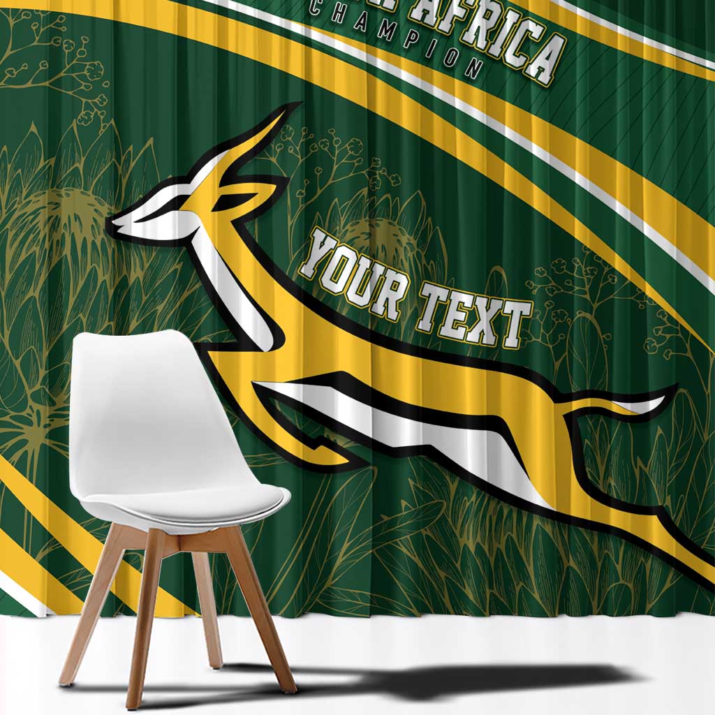 South Africa Rugby Personalized Bokke Window Curtain Springboks - Stronger Together - Aussie Hoodie