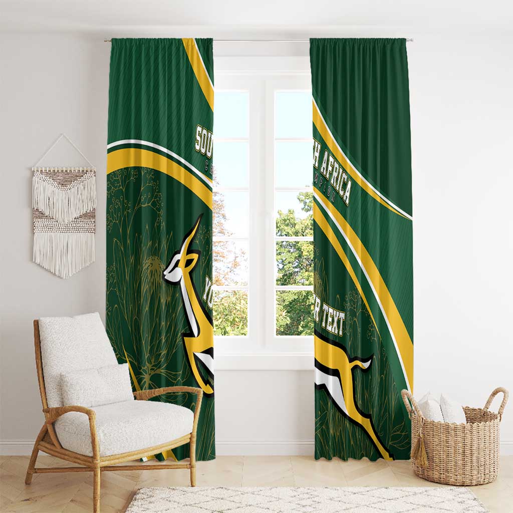 South Africa Rugby Personalized Bokke Window Curtain Springboks - Stronger Together - Aussie Hoodie