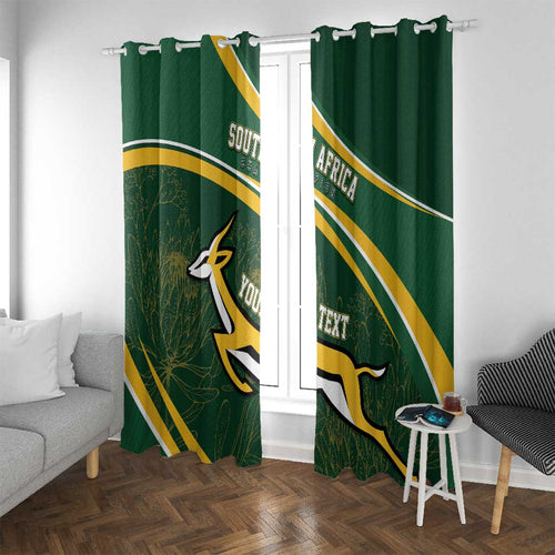 South Africa Rugby Personalized Bokke Window Curtain Springboks - Stronger Together - Aussie Hoodie