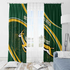 South Africa Rugby Personalized Bokke Window Curtain Springboks - Stronger Together - Aussie Hoodie