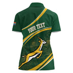South Africa Rugby Personalized Bokke Women Polo Shirt Springboks - Stronger Together - Aussie Hoodie