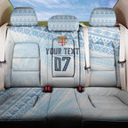 Fiji Rugby Custom Kaiviti Masi Back Car Seat Cover Turquoise - Aussie Hoodie
