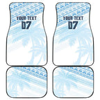 Fiji Rugby Custom Kaiviti Masi Car Mats Turquoise - Aussie Hoodie