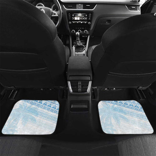 Fiji Rugby Custom Kaiviti Masi Car Mats Turquoise - Aussie Hoodie