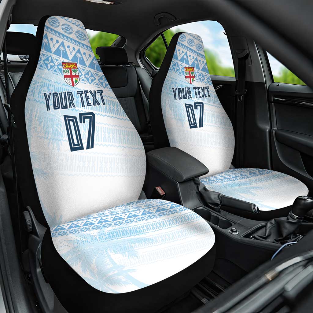 Fiji Rugby Custom Kaiviti Masi Car Seat Cover Turquoise - Aussie Hoodie
