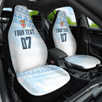 Fiji Rugby Custom Kaiviti Masi Car Seat Cover Turquoise - Aussie Hoodie