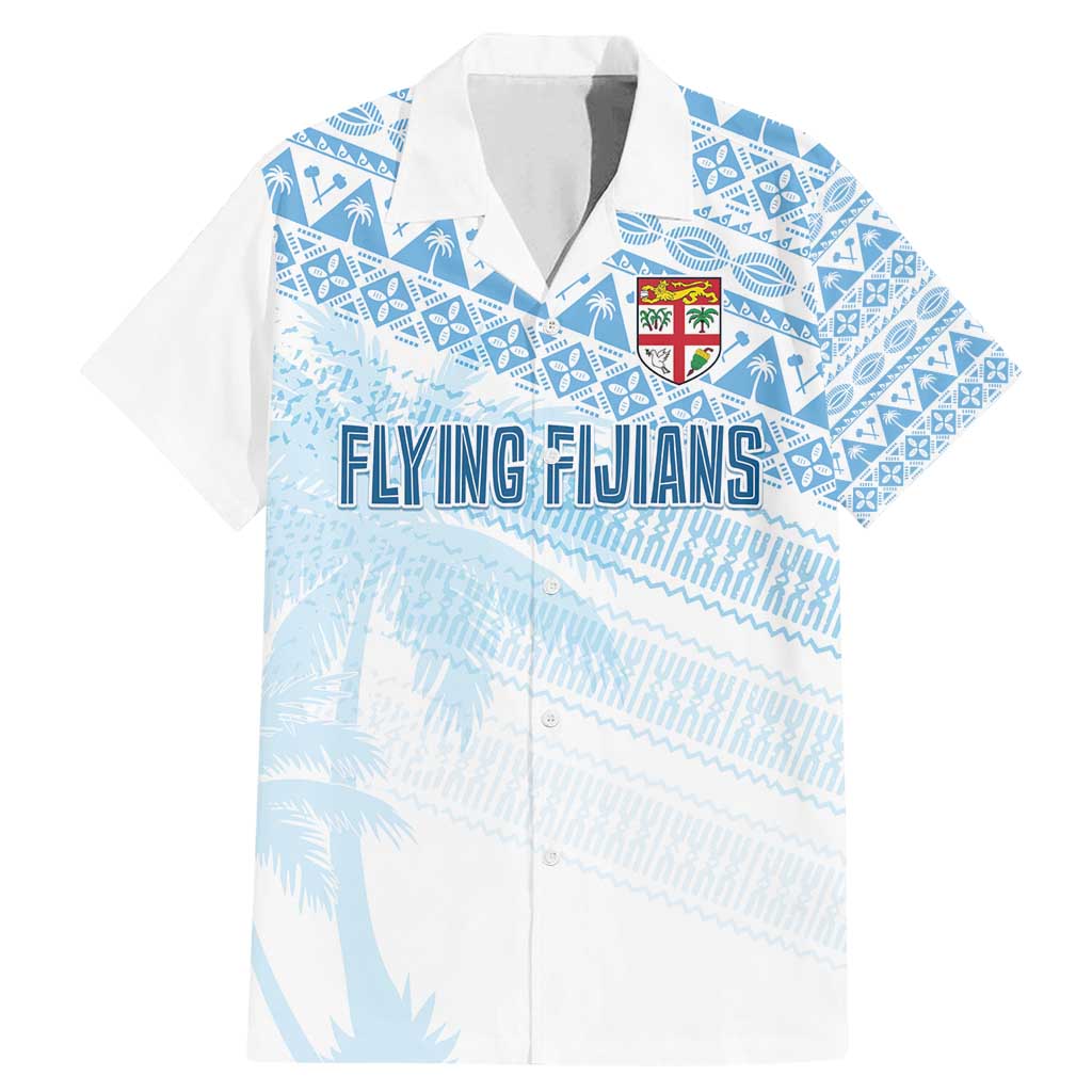 Fiji Rugby Custom Kaiviti Masi Family Matching Mermaid Dress and Hawaiian Shirt Turquoise - Aussie Hoodie