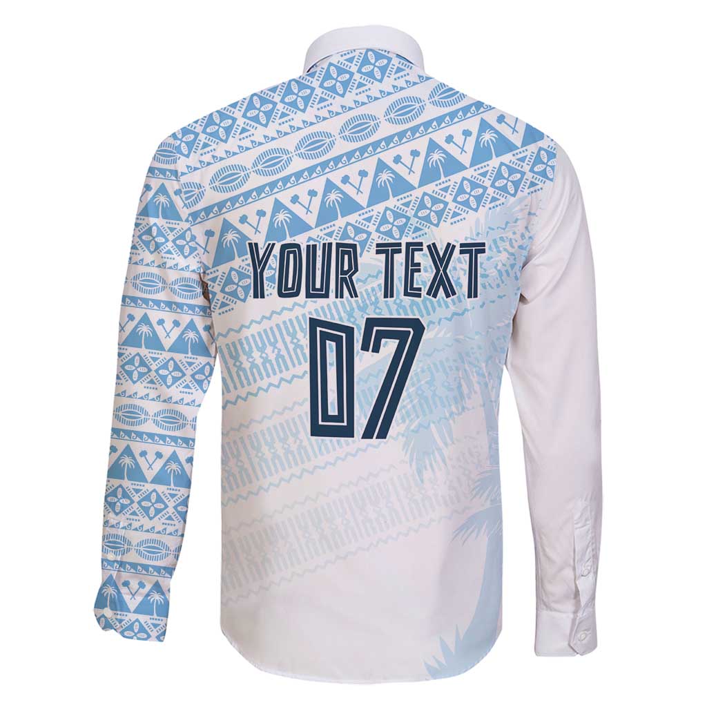 Fiji Rugby Custom Kaiviti Masi Family Matching Summer Maxi Dress and Hawaiian Shirt Turquoise - Aussie Hoodie