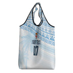 Fiji Rugby Custom Kaiviti Masi Grocery Bag Turquoise - Aussie Hoodie