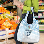 Fiji Rugby Custom Kaiviti Masi Grocery Bag Turquoise - Aussie Hoodie