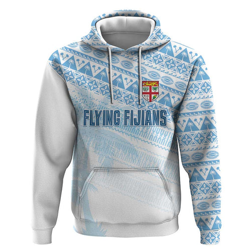 Fiji Rugby Custom Kaiviti Masi Hoodie Turquoise - Aussie Hoodie