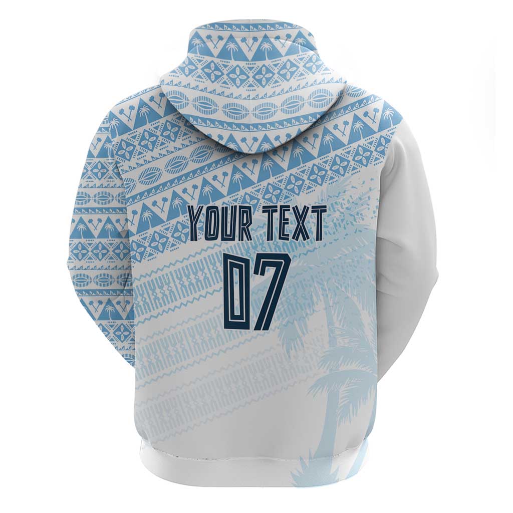 Fiji Rugby Custom Kaiviti Masi Hoodie Turquoise - Aussie Hoodie