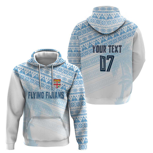 Fiji Rugby Custom Kaiviti Masi Hoodie Turquoise - Aussie Hoodie
