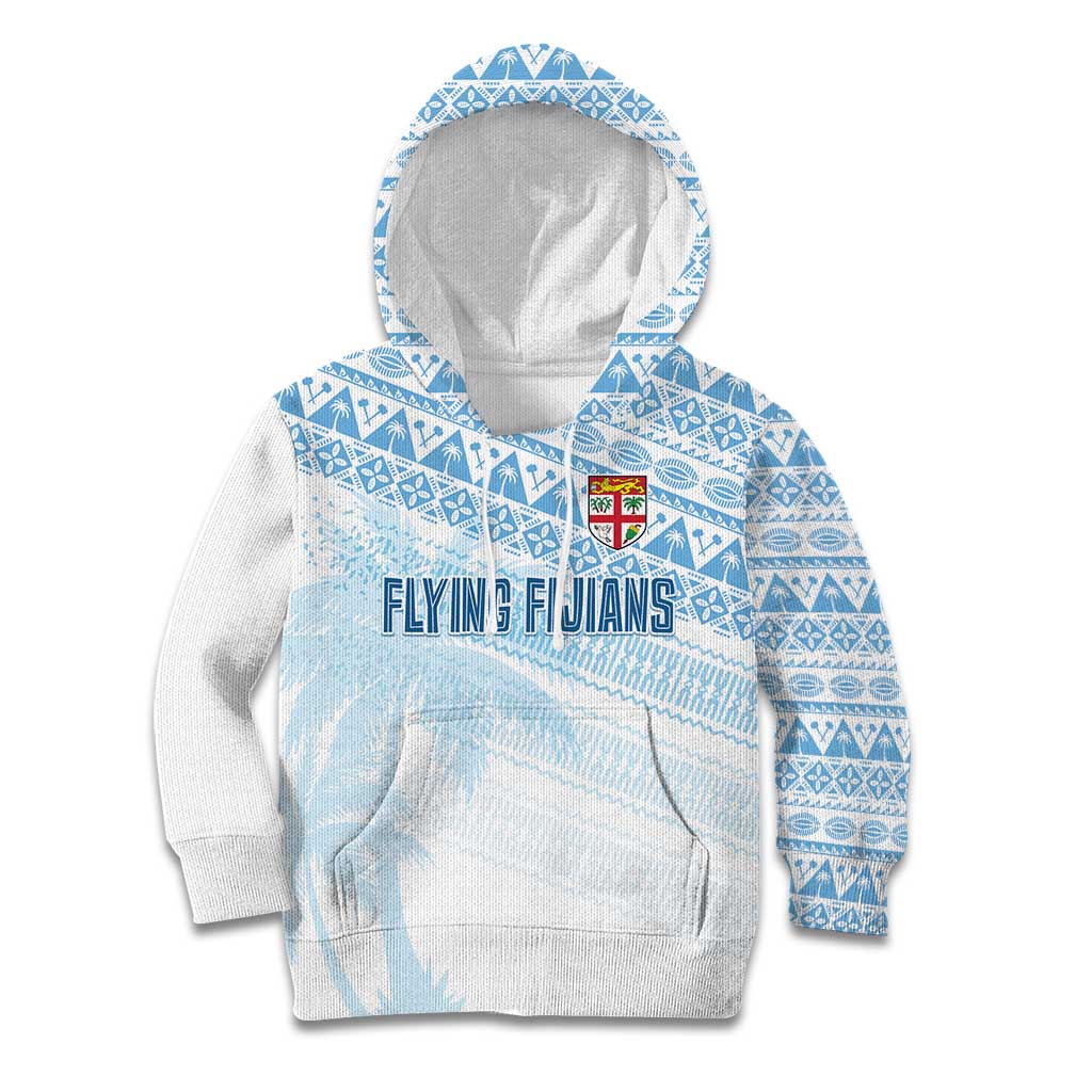 Fiji Rugby Custom Kaiviti Masi Kid Hoodie Turquoise - Aussie Hoodie