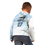 Fiji Rugby Custom Kaiviti Masi Kid Hoodie Turquoise - Aussie Hoodie