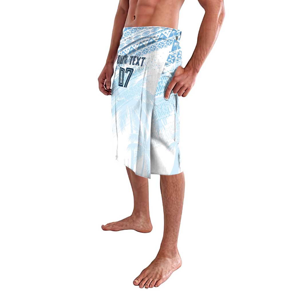Fiji Rugby Custom Kaiviti Masi Lavalava Turquoise - Aussie Hoodie