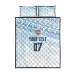 Fiji Rugby Custom Kaiviti Masi Quilt Bed Set Turquoise - Aussie Hoodie