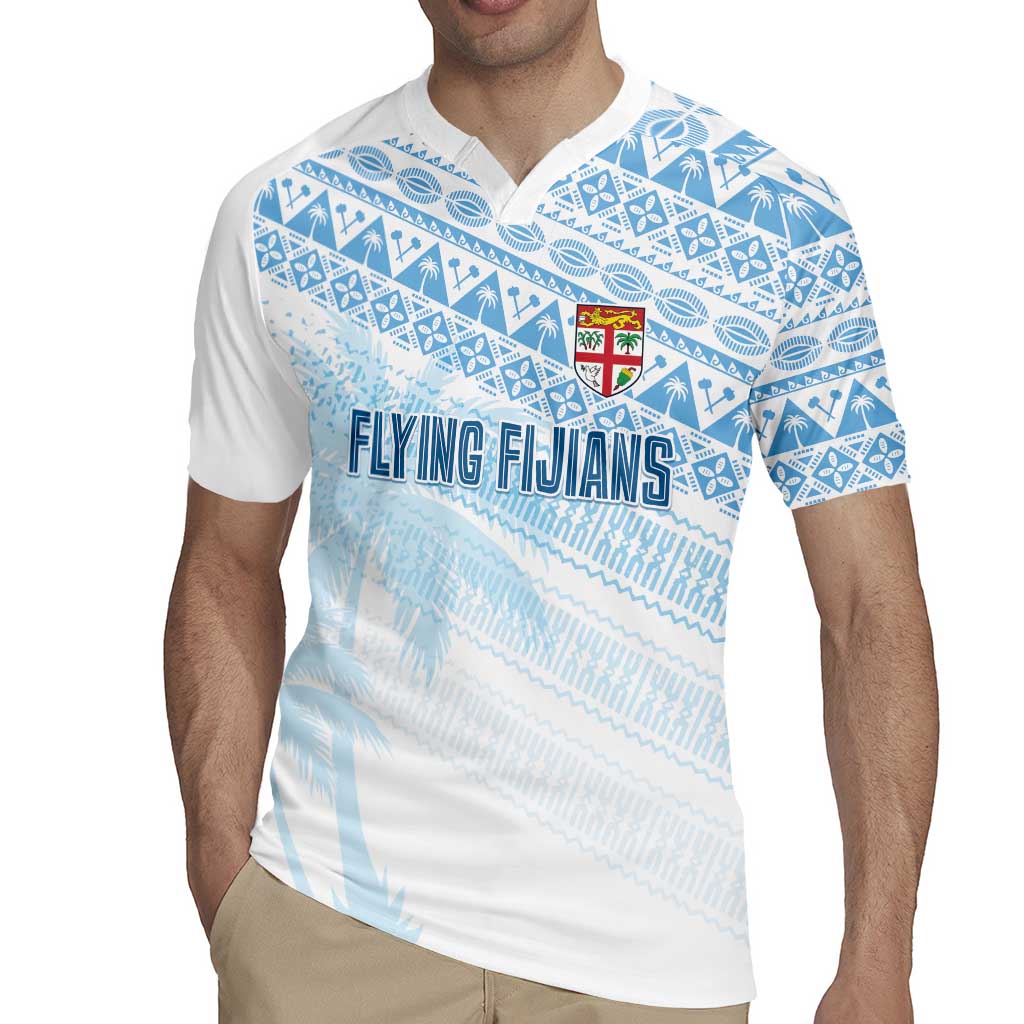 Fiji Rugby Custom Kaiviti Masi Rugby Jersey Turquoise - Aussie Hoodie