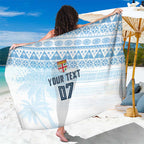Fiji Rugby Custom Kaiviti Masi Sarong Turquoise - Aussie Hoodie